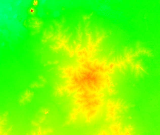 GDALʩ��DEM���ݼ���ɽ����Ӱ��Hillshade��