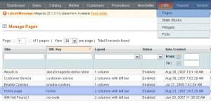 magento ������ҳ���� How to manage home page sidebar blocks