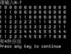 ���ڴ�һ��N�������������ϣ��ܻ��ֳ������Ӽ��ϣ��ұ�֤ÿ�����ϵ����ֺ�����ȵ�