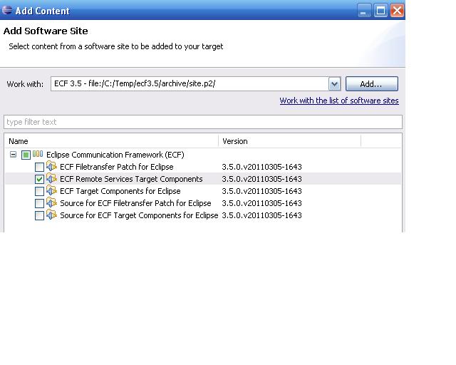 Eclipse-ECF ���������Эͬ���֮��