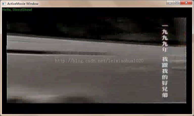 DirectShow Filter ���������������� ������Ļ���� ��FilterTitleOverlay��1