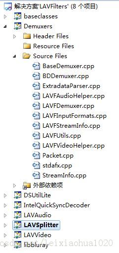 LAV Filter Դ������� һ�� ����ṹ