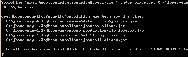 Customized Utility ��: JarClassSearcher