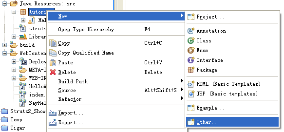 ��struts 2����׼��