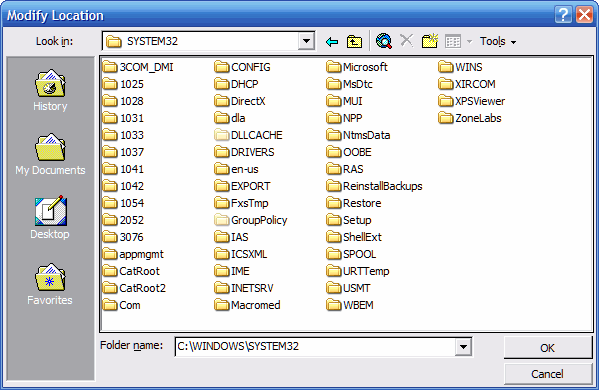 �������ɵ�Ŀ¼/�ļ���ѡ��Ի���CFolderDialog��