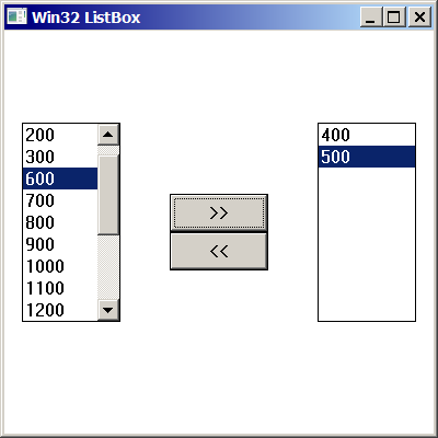<Win32_1> Listbox һ ���� Add Item & Delete Item