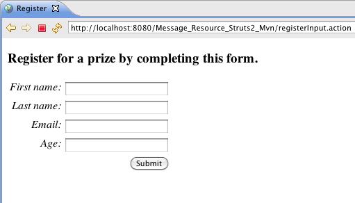 Struts2�γ��ߡ���Message Resource Files