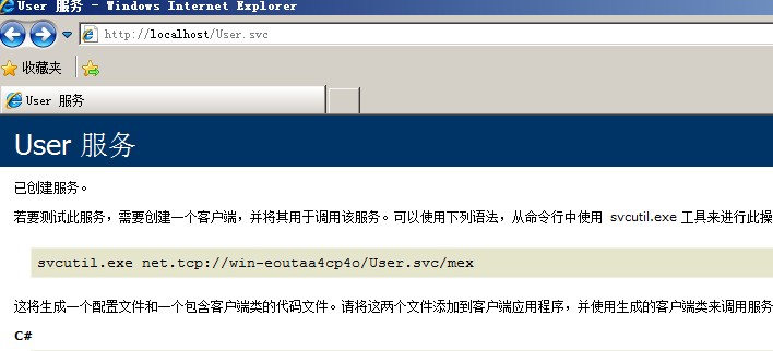 WCF �����й�����