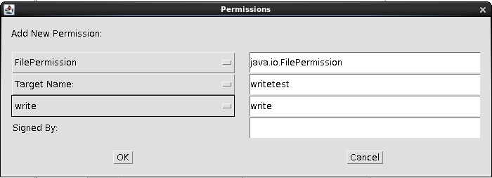 Ӧ��Policy�ļ�����AppletȨ��