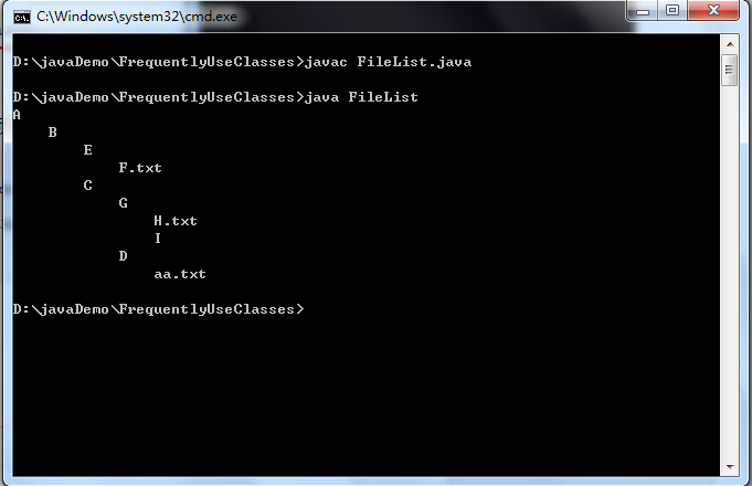 ����һ�����׵ĵݹ�ʵ�ִ�ӡĿ¼�Ĳ�νṹ