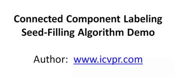 OpenCV_��ͨ���������Connected Component Analysis-Labeling��