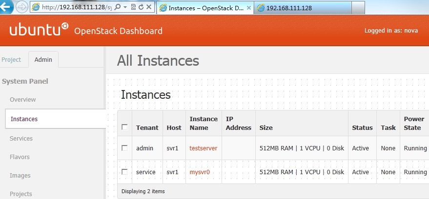 Openstack������ز���