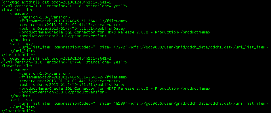 hadoopѧϰ֮-Ӧ��ODCH����ʵ��oralce�ⲿ������HDFS�����ļ�