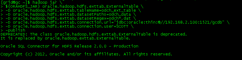 hadoopѧϰ֮-Ӧ��ODCH����ʵ��oralce�ⲿ������HDFS�����ļ�