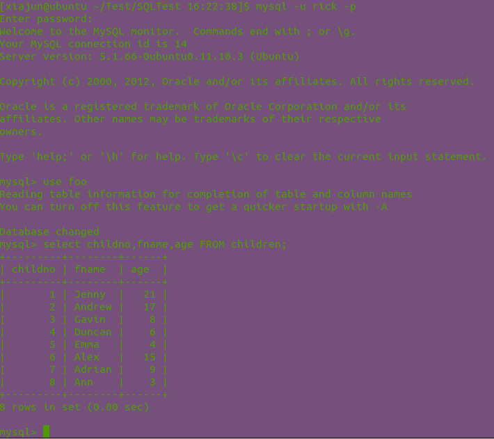 LinuxUbuntuCԷMySQLݿ