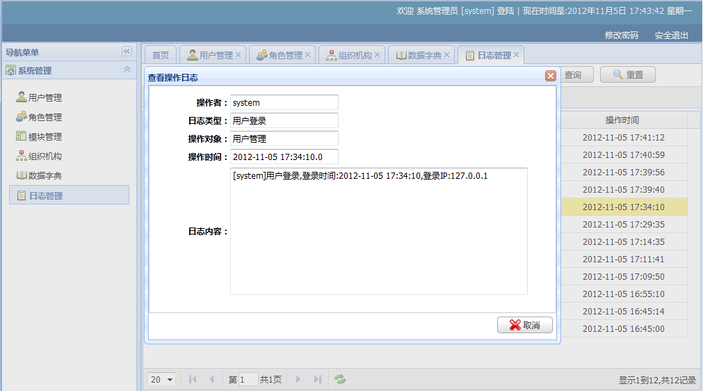 Spring3 MVC+Spring+Spring JdbcֵȨ޹ϵͳԿƵɾĲ