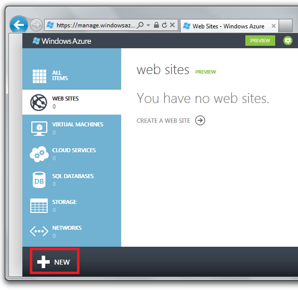 ASP.NET WebӦó֧䵽Windows Azure Web SiteSQL ݿ