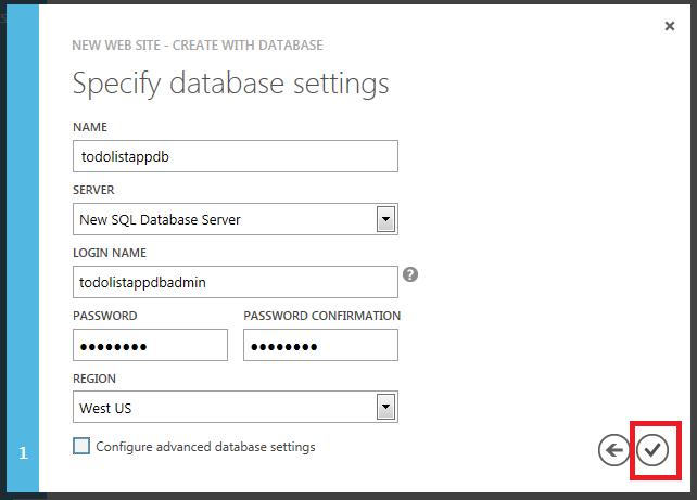 ASP.NET WebӦó֧䵽Windows Azure Web SiteSQL ݿ