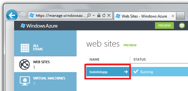 ASP.NET WebӦó֧䵽Windows Azure Web SiteSQL ݿ