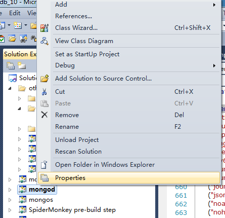 mongodb windowͣԴ루vs2010