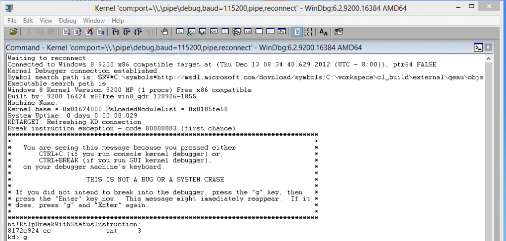 WindbgVirtualBoxͨ⴮ڵWin 8
