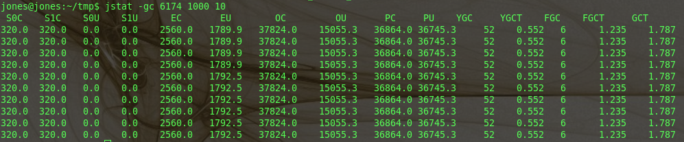 JVMع߽jstack, jconsole, jinfo, jͼ, jdb, jsta[zz]