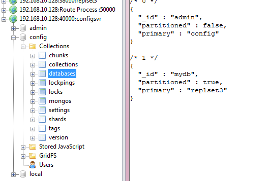 תMongoDB Replica Sets + Sharding ݰ  chunks  Ƭ