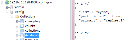 תMongoDB Replica Sets + Sharding ݰ  chunks  Ƭ