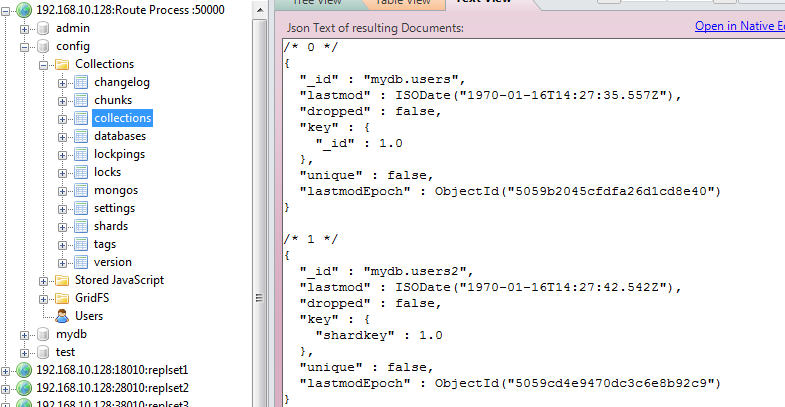 תMongoDB Replica Sets + Sharding ݰ  chunks  Ƭ