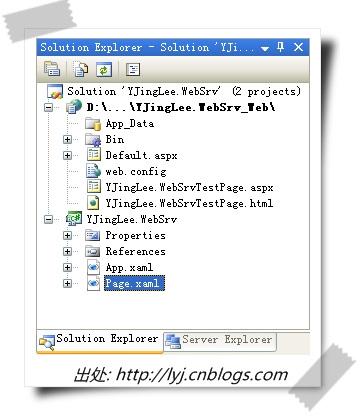 Silverlightݿʵ2 - Web service
