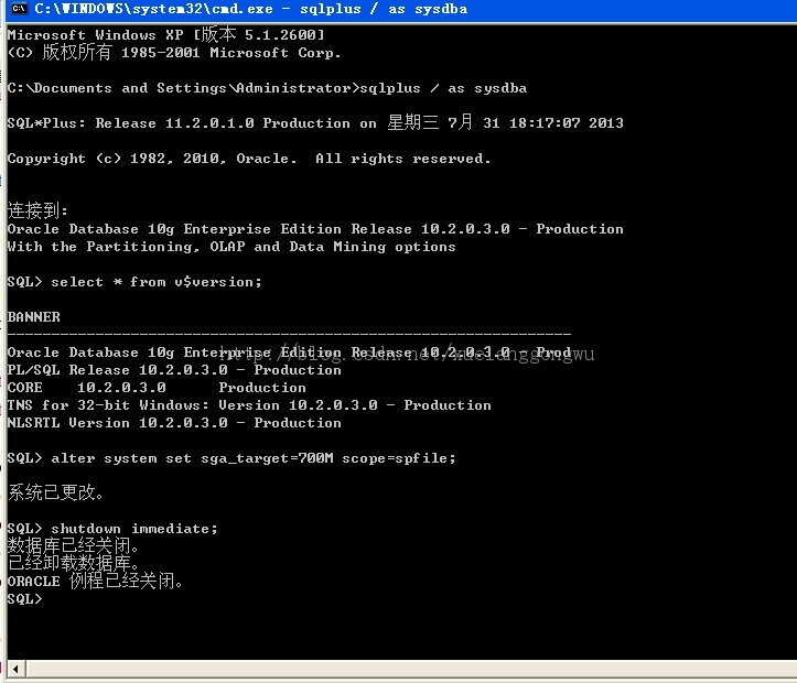 oracleݿ(һ10.2.0.3汾11.2.0.1汾Ĺ)