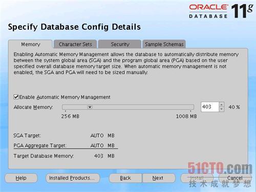 ORACLE11G Զڴ洢ѧϰ