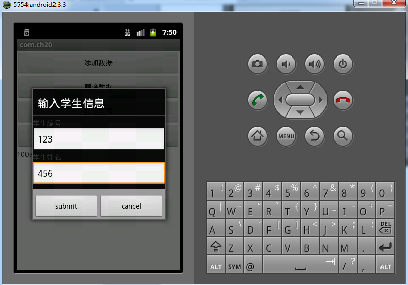ch020 Android SQLite3(�ڶ�һ����)