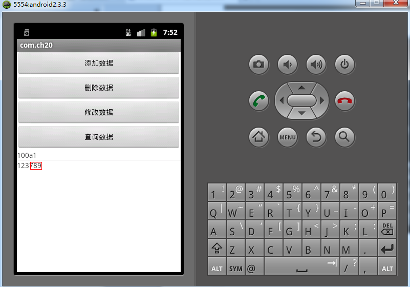 ch020 Android SQLite3(�ڶ�һ����)