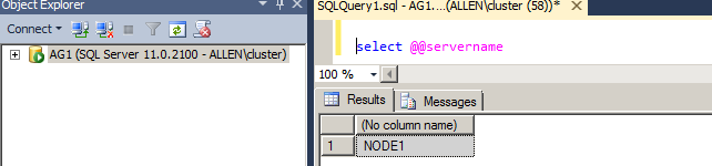 SQL Server Always on Listener �䱸������