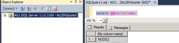 SQL Server Always on Listener �䱸������