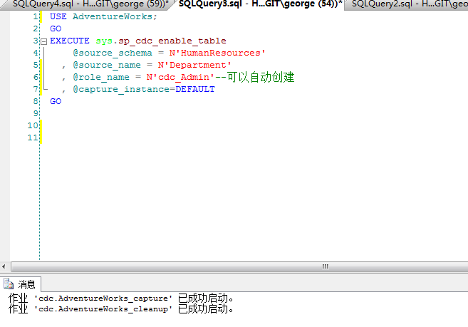 Ӧ��SQLServer 2008��CDC����ʵ�����ݱ������