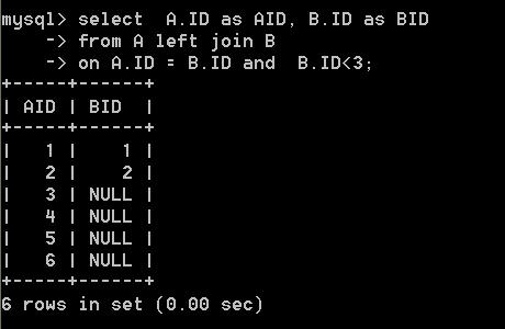 mysql left( right ) joinʩ��on ��where ɸѡ�Ĳ���