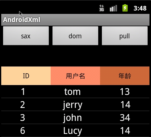 Android��xml��չ���ֲ���ʵ��