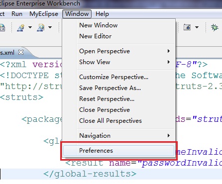 MyEclipse���䱸struts.xml�Զ���ʾ