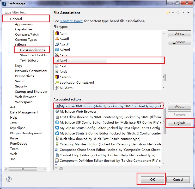 MyEclipse���䱸struts.xml�Զ���ʾ