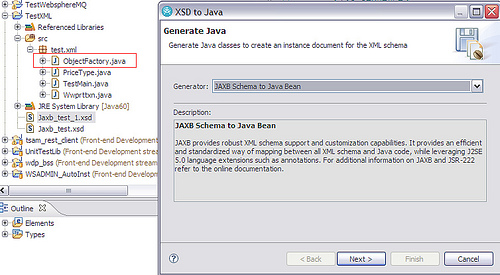 JAXB��׼������XML��Java Bean