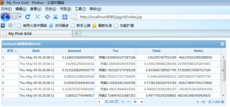 Jqgrid��ȡ��̬XML����ʱ����������Firefox��Ҫ�ر�ע����й�����
