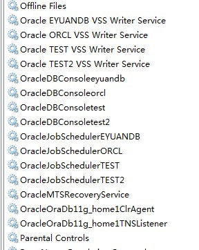 oracleServiceXxx���񲻼���,����ô����