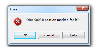 ora-00031��oracle��ɱ��������