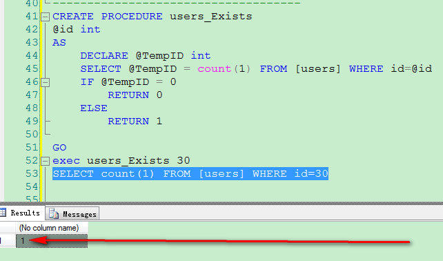 ��ֵĴ洢���̷���ֵ�й�����-Ϊʲôû��ʾ�з���ֵ�������Ǵ��ڵ�