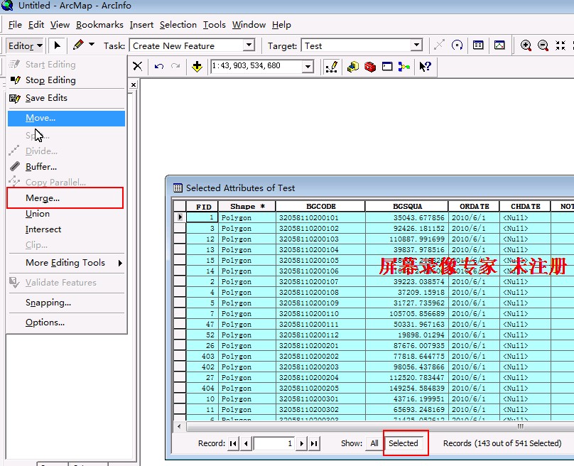 ʩ��ArcGis���ߺϲ�ͼ��