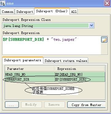 ireport �༶���� $P{SUBREPORT_DIR}������ʹ��