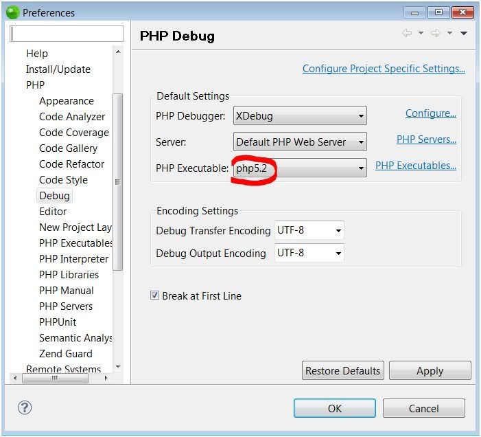 Zend Studio ��ô���ñ���apache������ʹ��xdebug����php�ű�