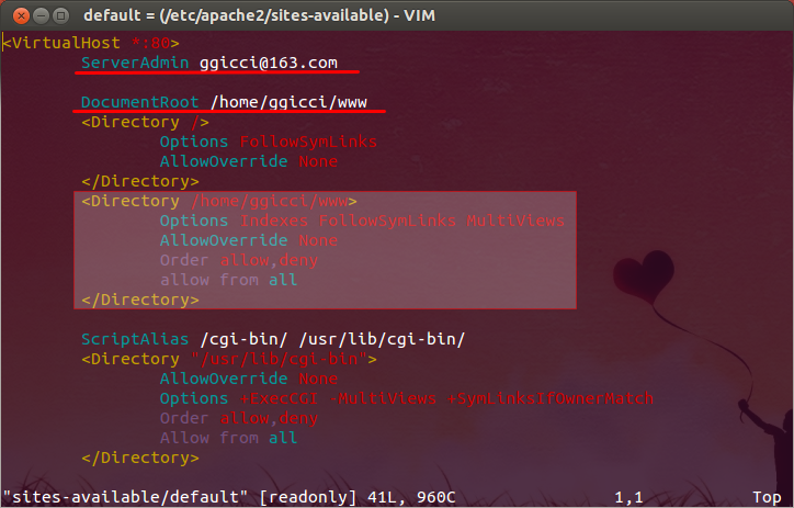 Ubuntu�ϵ� Apache �����ļ�˵��